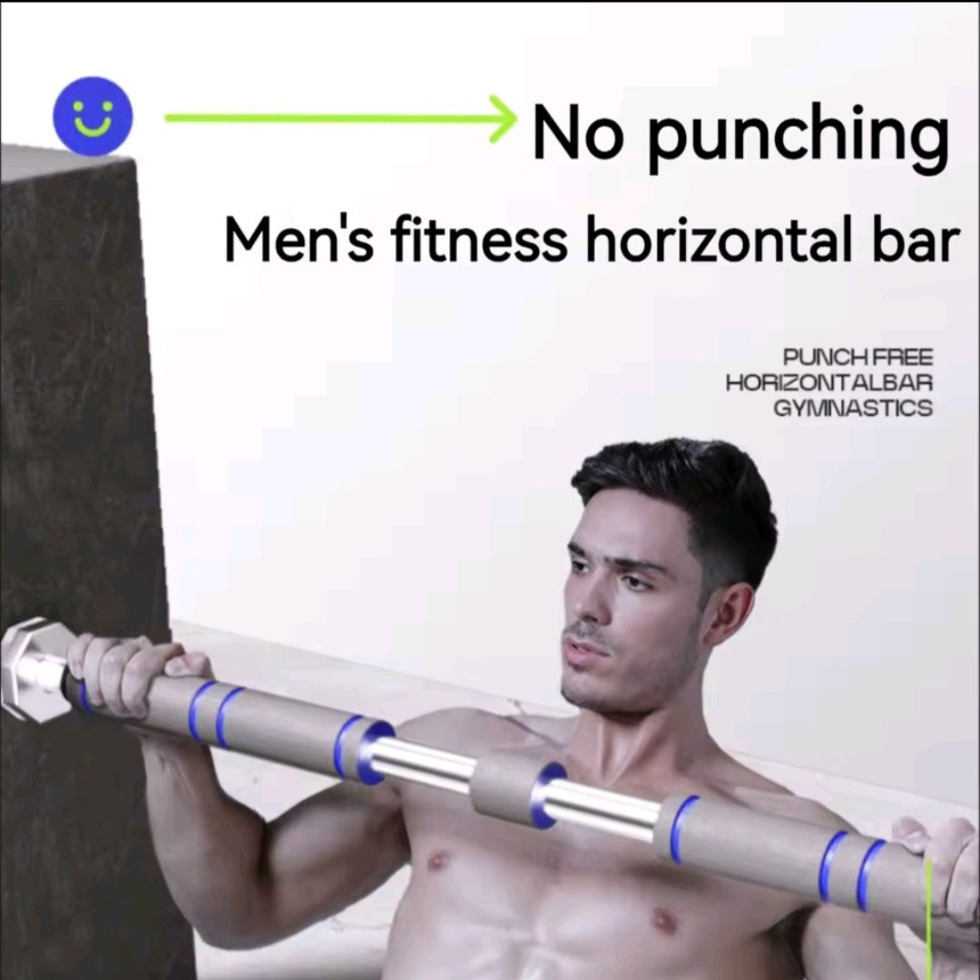 GrindActive™ Telescopic Doorway Pull-Up Bar – Adjustable, Heavy Duty, Non-Slip