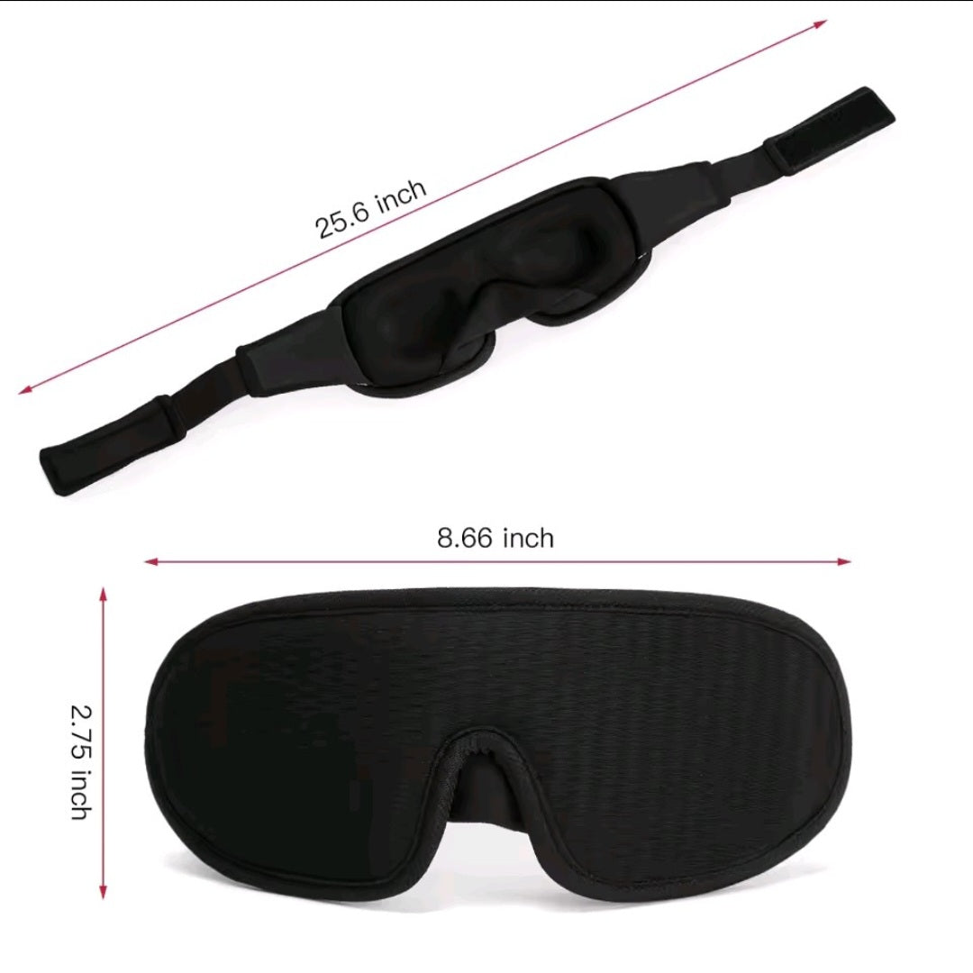 GrindActive™ 3D Sleeping Mask – Blackout Sleep, Anywhere