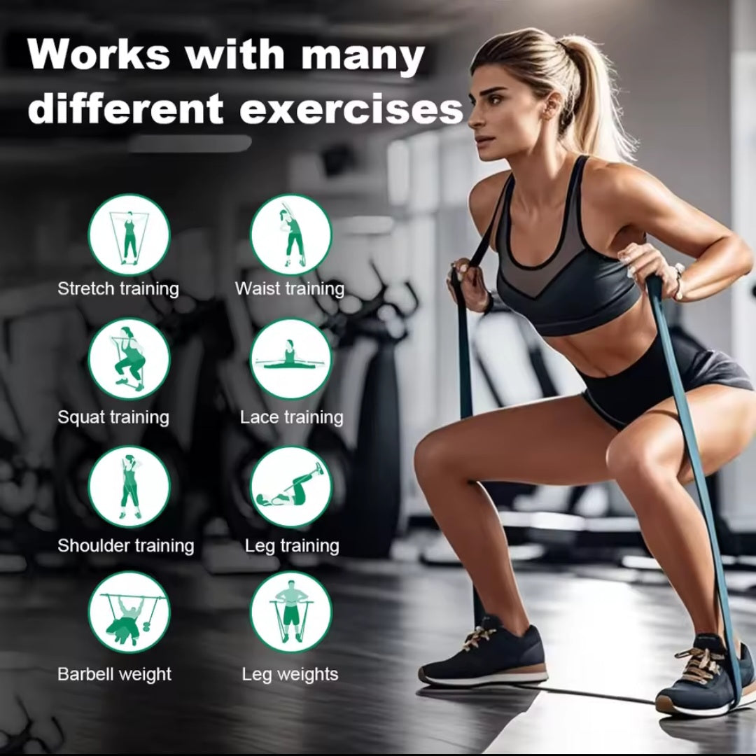 GrindActive™ Power Resistance Bands Set – Full-Body Training Anywhere