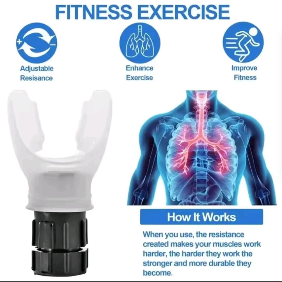 GrindActive™ BreatherX™ Lung Trainer – Boost Endurance, VO₂ Max & Breathing Power