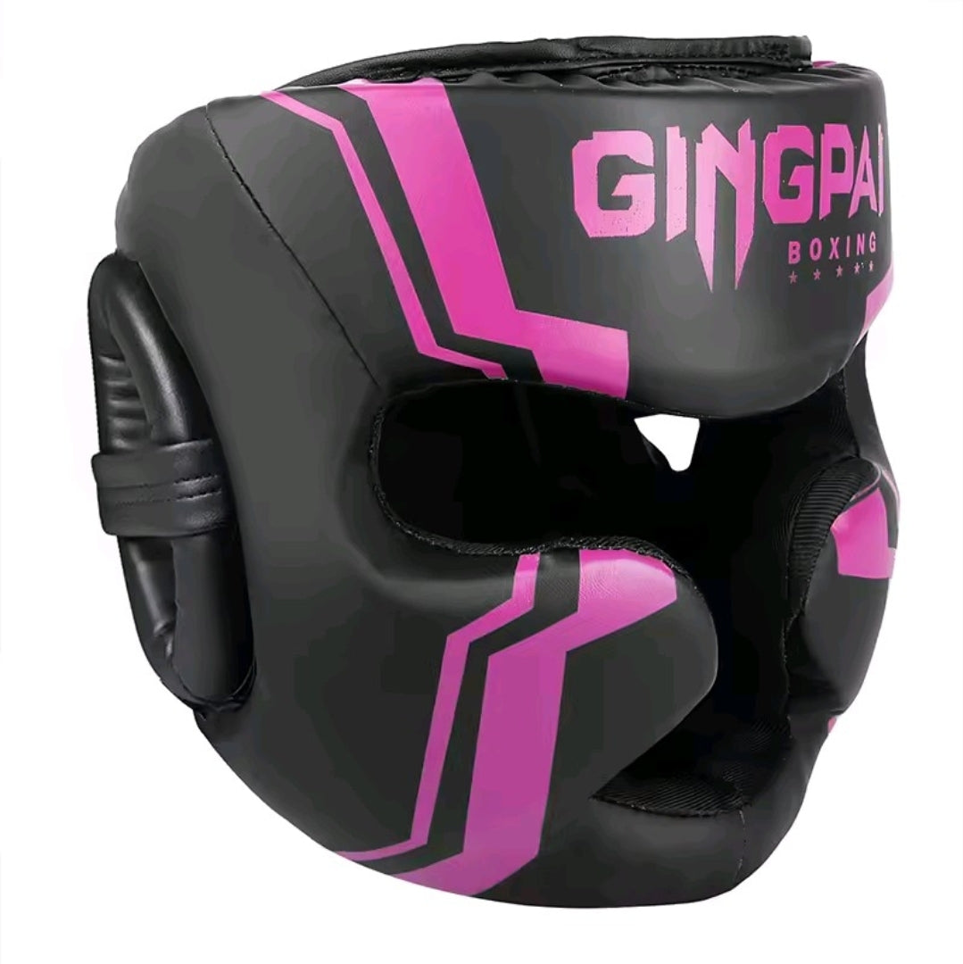 GrindActive™ Full-Face Boxing & MMA Head Guard – Safety Helmet for Combat Sports & Training