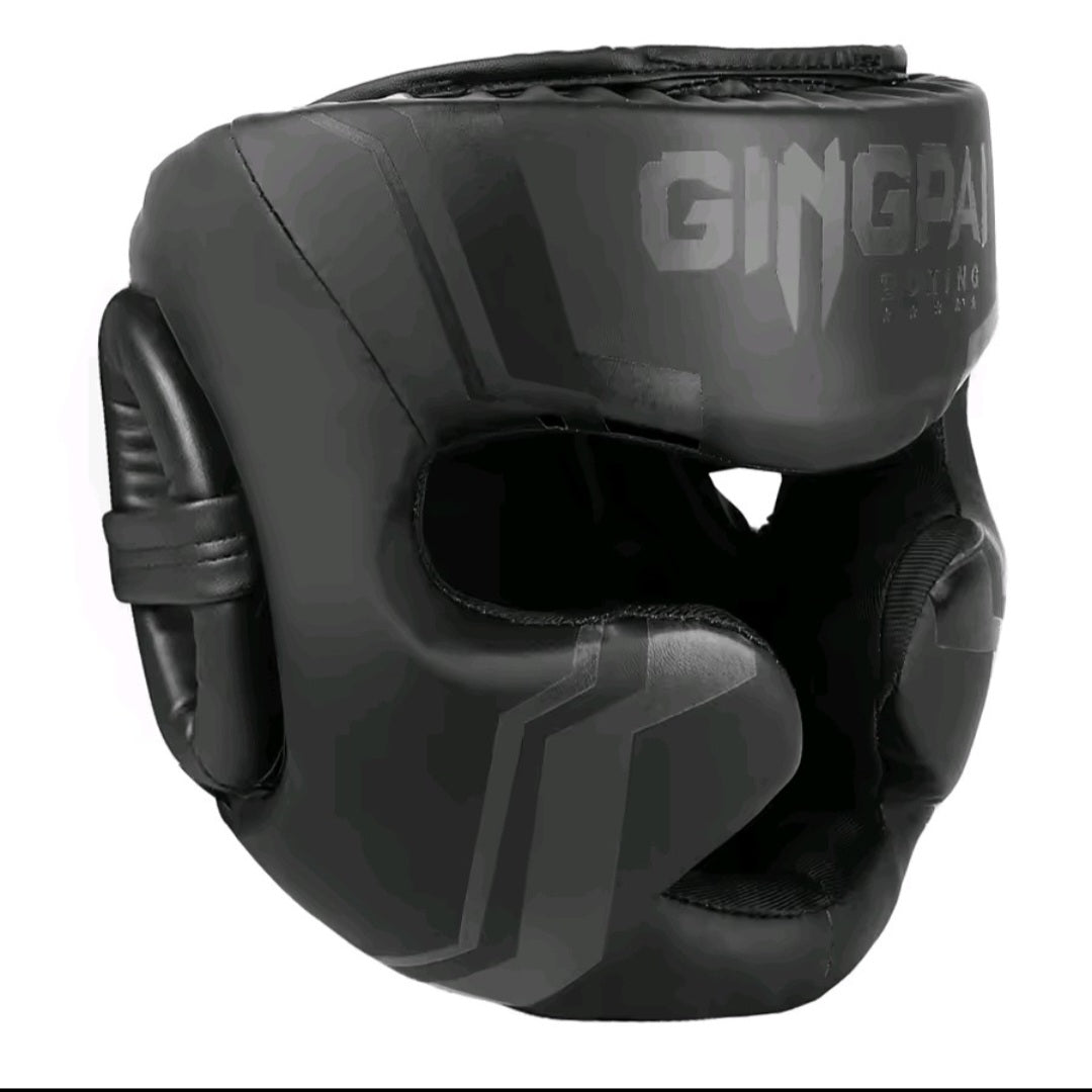 GrindActive™ Full-Face Boxing & MMA Head Guard – Safety Helmet for Combat Sports & Training
