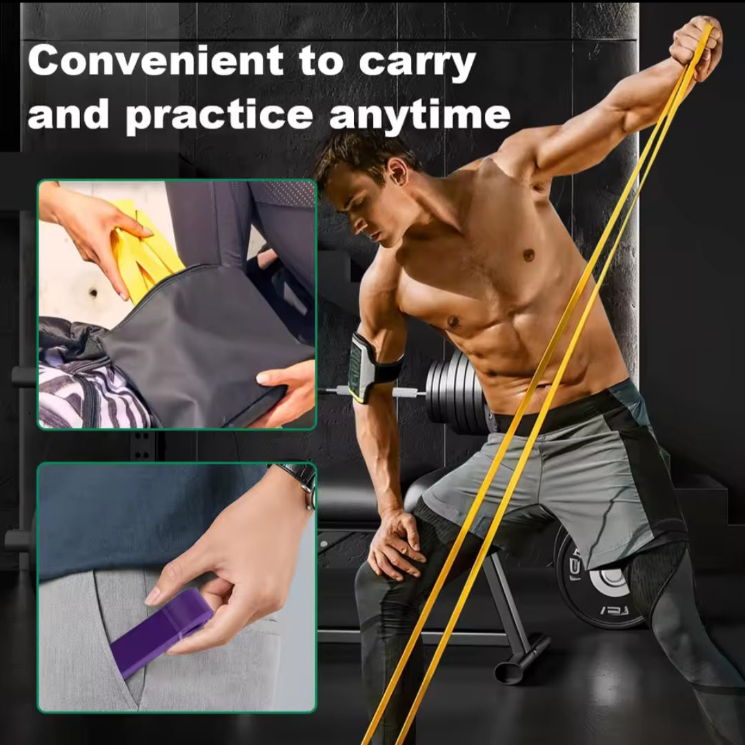 GrindActive™ Power Resistance Bands Set – Full-Body Training Anywhere