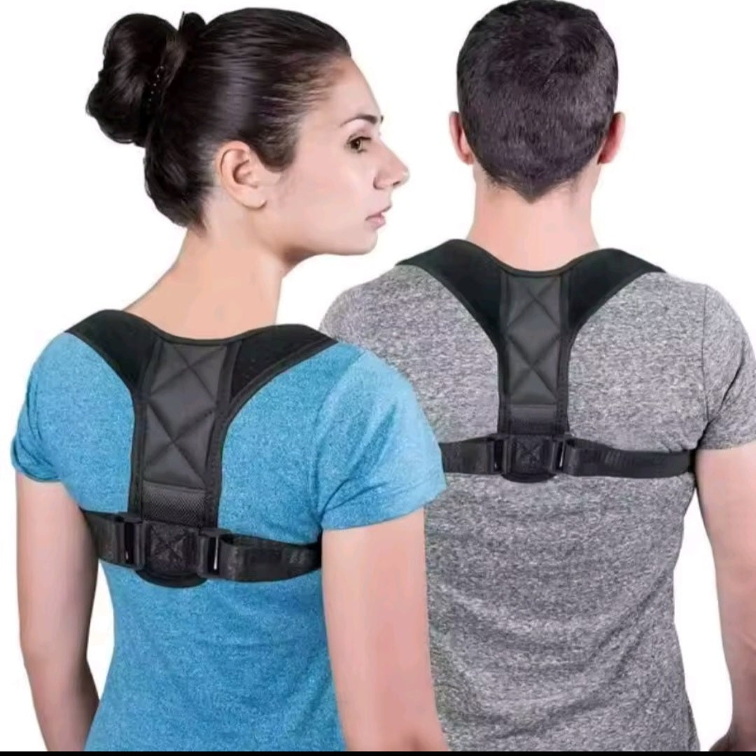 GrindActiveâ„¢ Back Brace Posture Corrector | Adjustable Lumbar & Shoulder Support