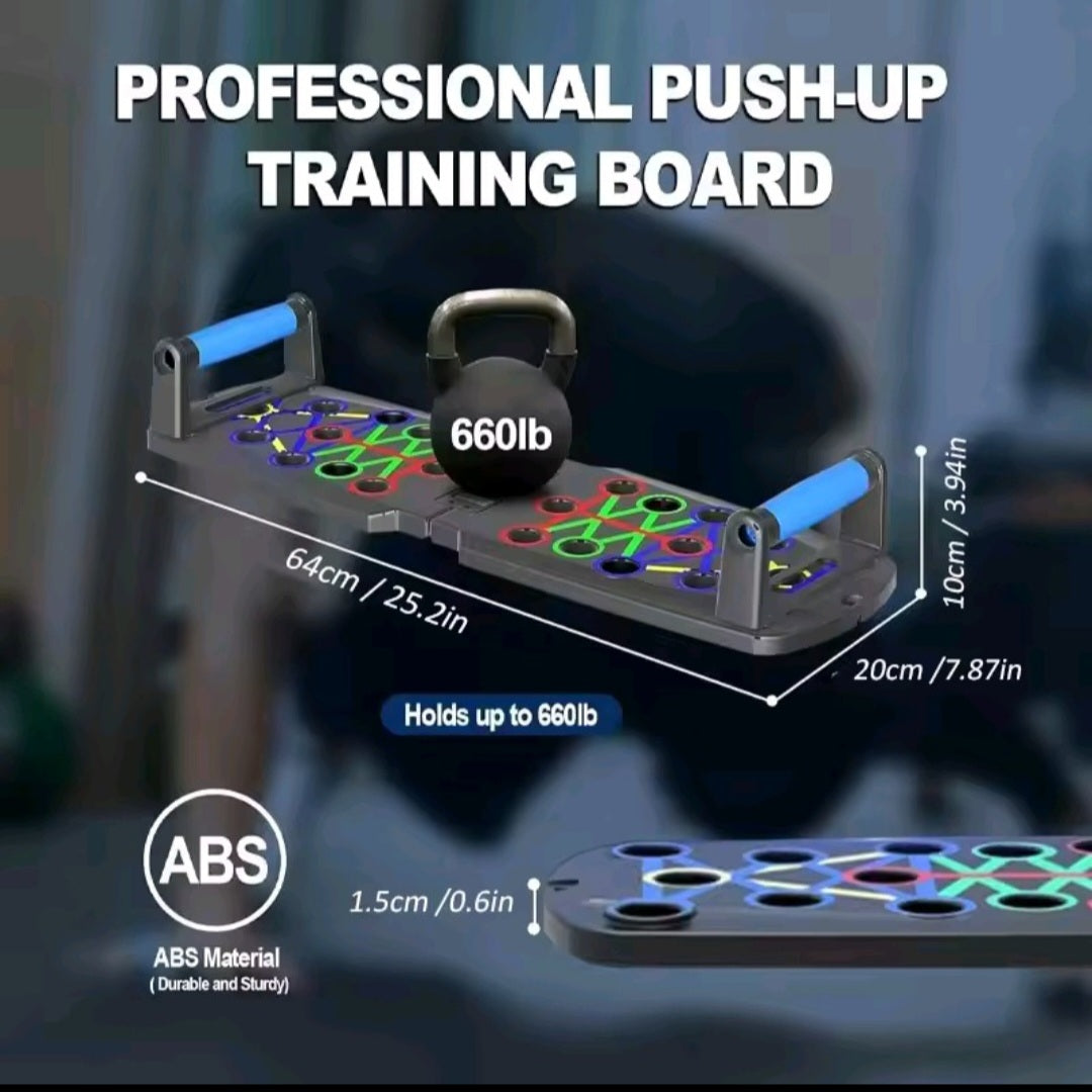 GrindActive™ 22-in-1 Push-Up Board – Full Upper Body Training