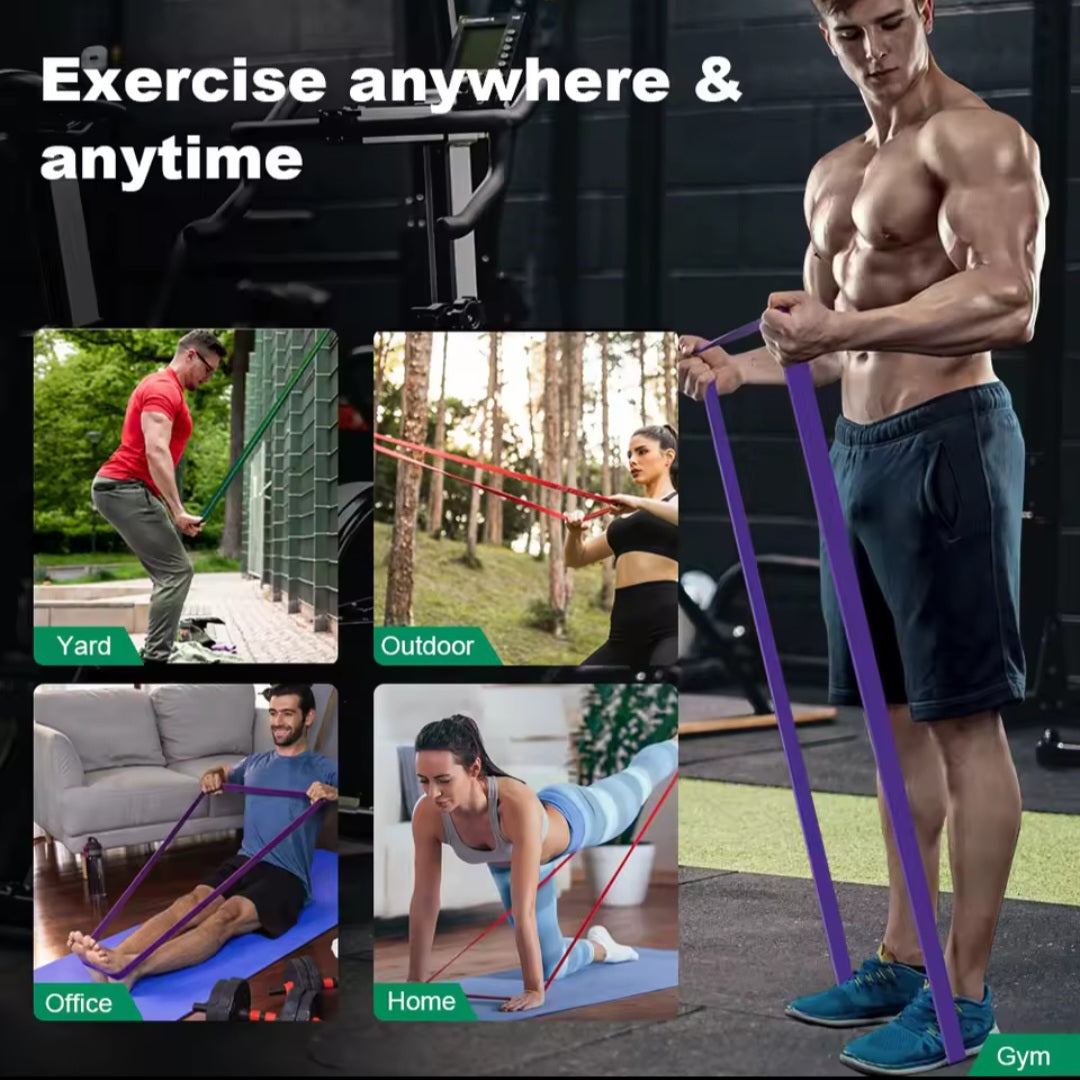 GrindActive™ Power Resistance Bands Set – Full-Body Training Anywhere