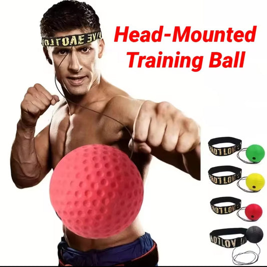 GrindActive™ Boxing Reflex Speed Ball – Home Training Kit