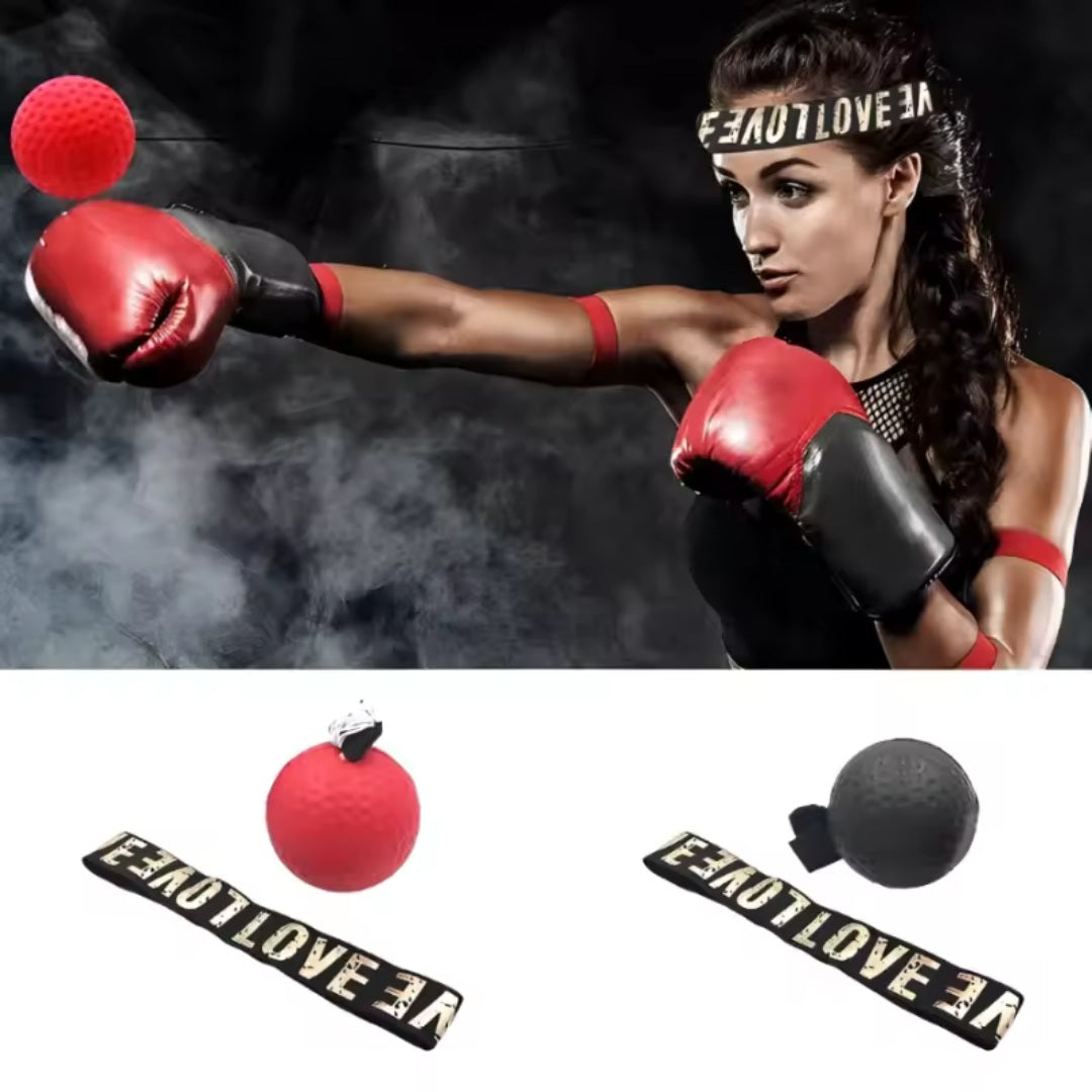GrindActive™ Boxing Reflex Speed Ball – Home Training Kit