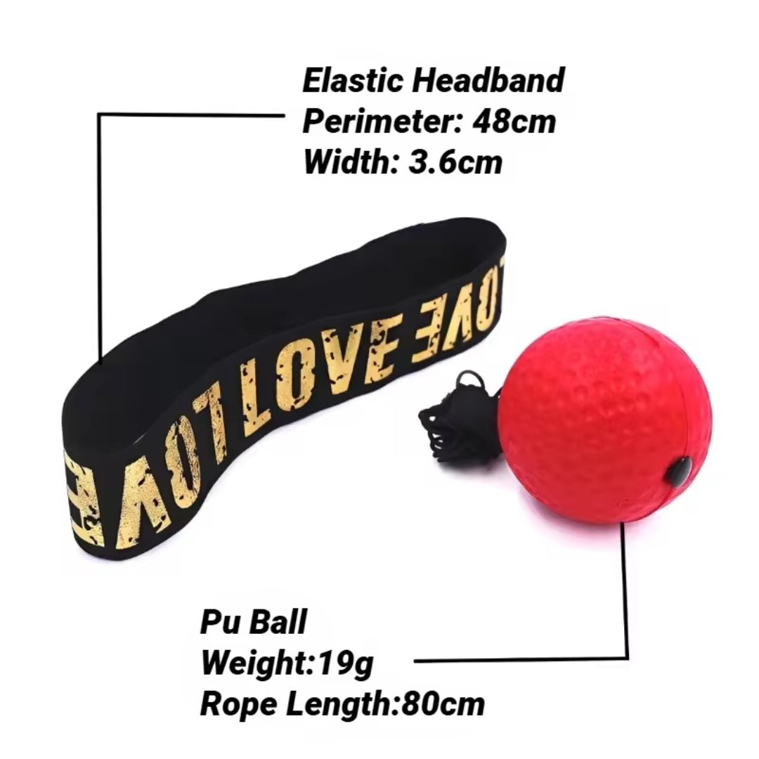GrindActive™ Boxing Reflex Speed Ball – Home Training Kit