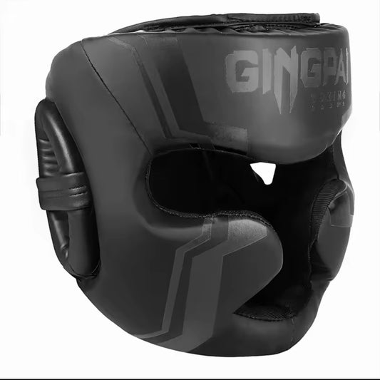 GrindActive™ Full-Face Boxing & MMA Head Guard – Safety Helmet for Combat Sports & Training