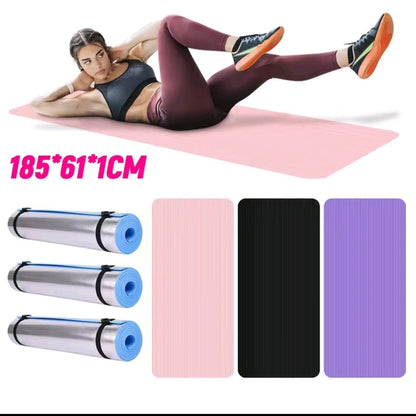 GrindActive™ Non-Slip Gym/Yoga Mat – Comfort & Grip for Every Workout