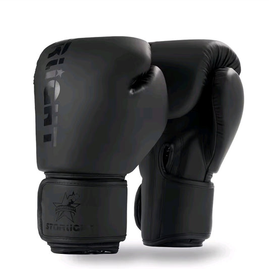 GrindActive™ Pro Leather Boxing Gloves – Sparring, MMA, Muay Thai, Bag Training