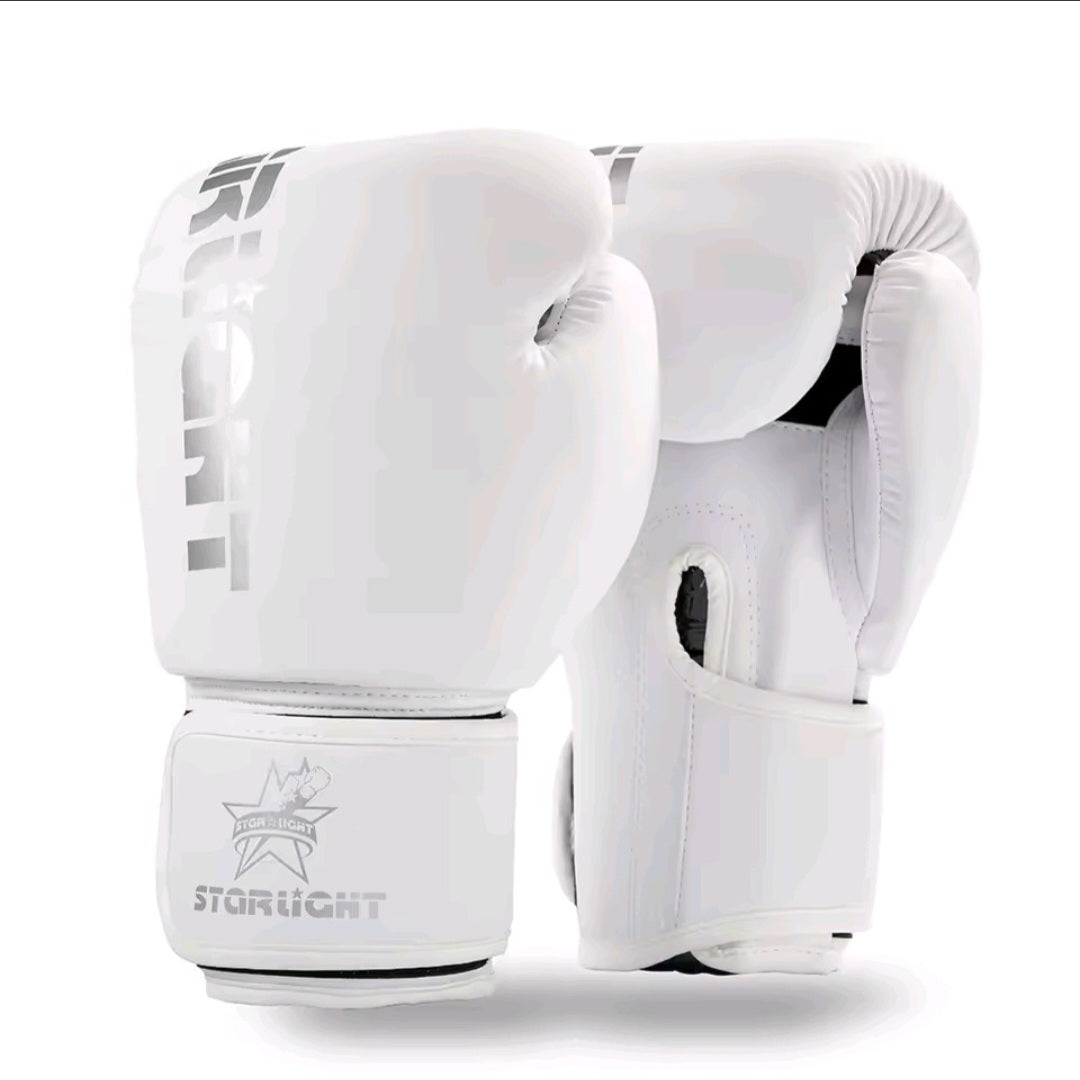 GrindActive™ Pro Leather Boxing Gloves – Sparring, MMA, Muay Thai, Bag Training