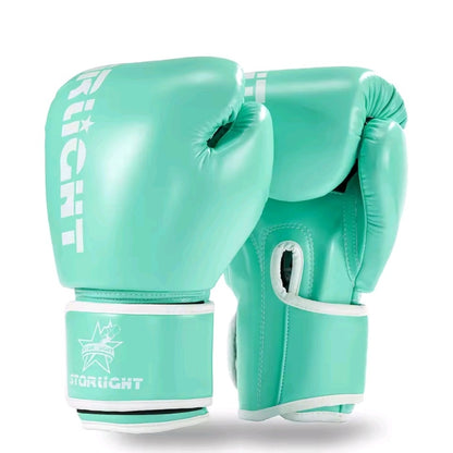 GrindActive™ Pro Leather Boxing Gloves – Sparring, MMA, Muay Thai, Bag Training