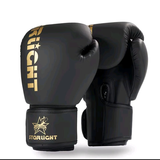 GrindActive™ Pro Leather Boxing Gloves – Sparring, MMA, Muay Thai, Bag Training
