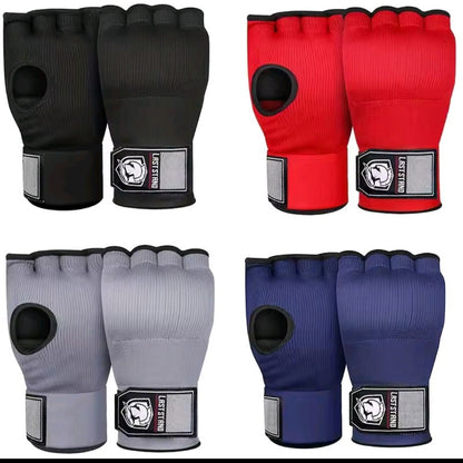 GrindActive™ MMA Half-Finger Gel Training Gloves | Muay Thai · Boxing · Sanda