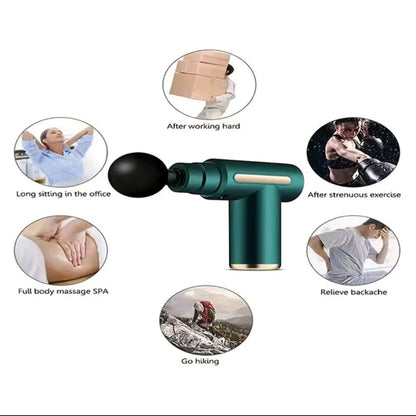 GrindActive™ – Deep Relief Massage Gun | Muscle Recovery & Pain Crusher