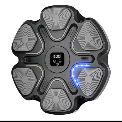 GrindActive™ Bluetooth Wall Boxing Machine – Light-Up Speed, Reaction & Music Trainer (w/ Gloves)