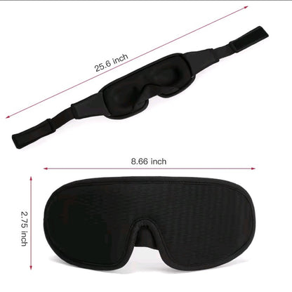GrindActive™ 3D Sleeping Mask – Blackout Sleep, Anywhere