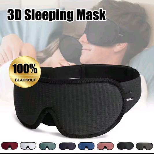 GrindActive™ 3D Sleeping Mask – Blackout Sleep, Anywhere