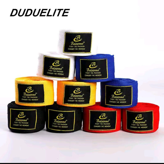 GrindActive™ 1.5M Cotton Boxing Hand Wraps (Pair)