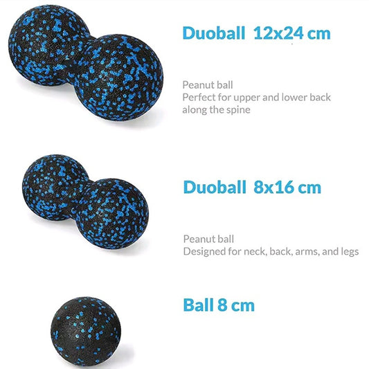 GrindActive™ 3-in-1 Massage Ball Set – Deep Tissue Recovery Kit