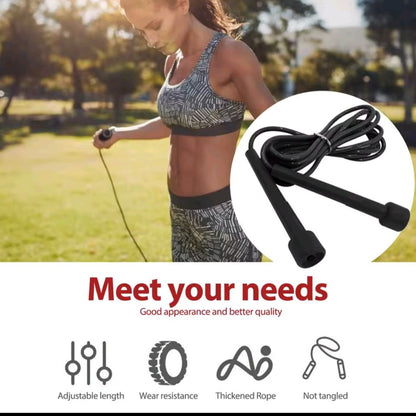 GrindActive™ Adjustable Speed Skipping Rope – Cardio, Agility & Fat-Burning