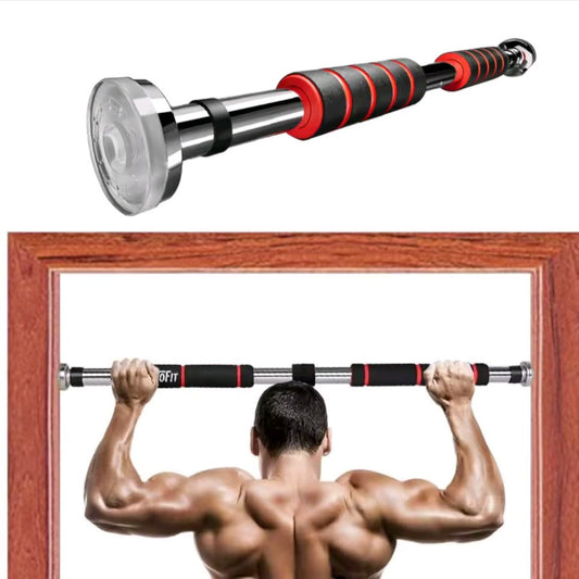 GrindActive™ Telescopic Doorway Pull-Up Bar – Adjustable, Heavy Duty, Non-Slip