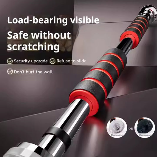GrindActive™ Telescopic Doorway Pull-Up Bar – Adjustable, Heavy Duty, Non-Slip