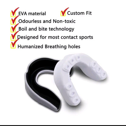 GrindActive™ Slim Fit Boxing Mouth Guard – Gum Shield for Combat & Contact Sports