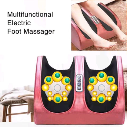 GrindActive™ Hot Compression Electric Foot Massager | Shiatsu Kneading & Heat Therapy
